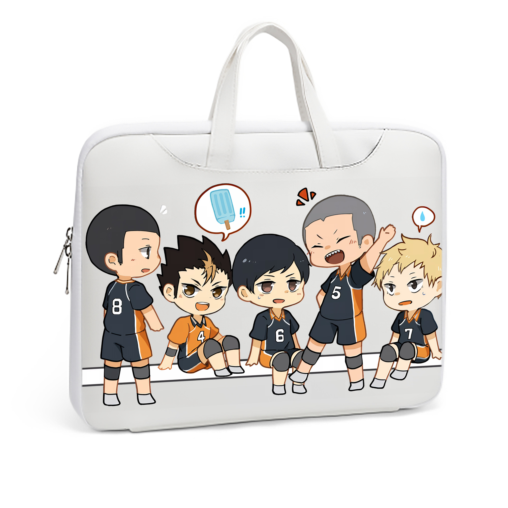 （画像用） ハイキュー!! Haikyu!! レザーラップトップバッグ　ノートパソコンケース