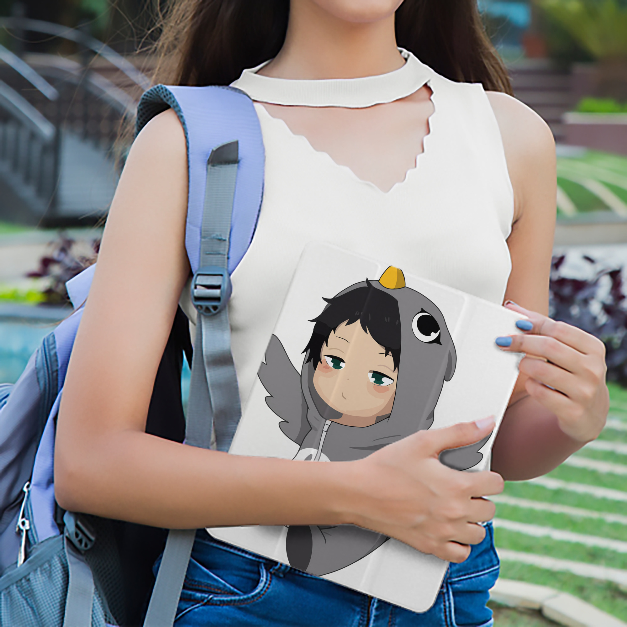 ハイキュー!! Haikyu!! IPad ケース ペン収納付き 三つ折りスタンド PUレザー×シリコン 対応機種9.5/10.5/10.9インチ