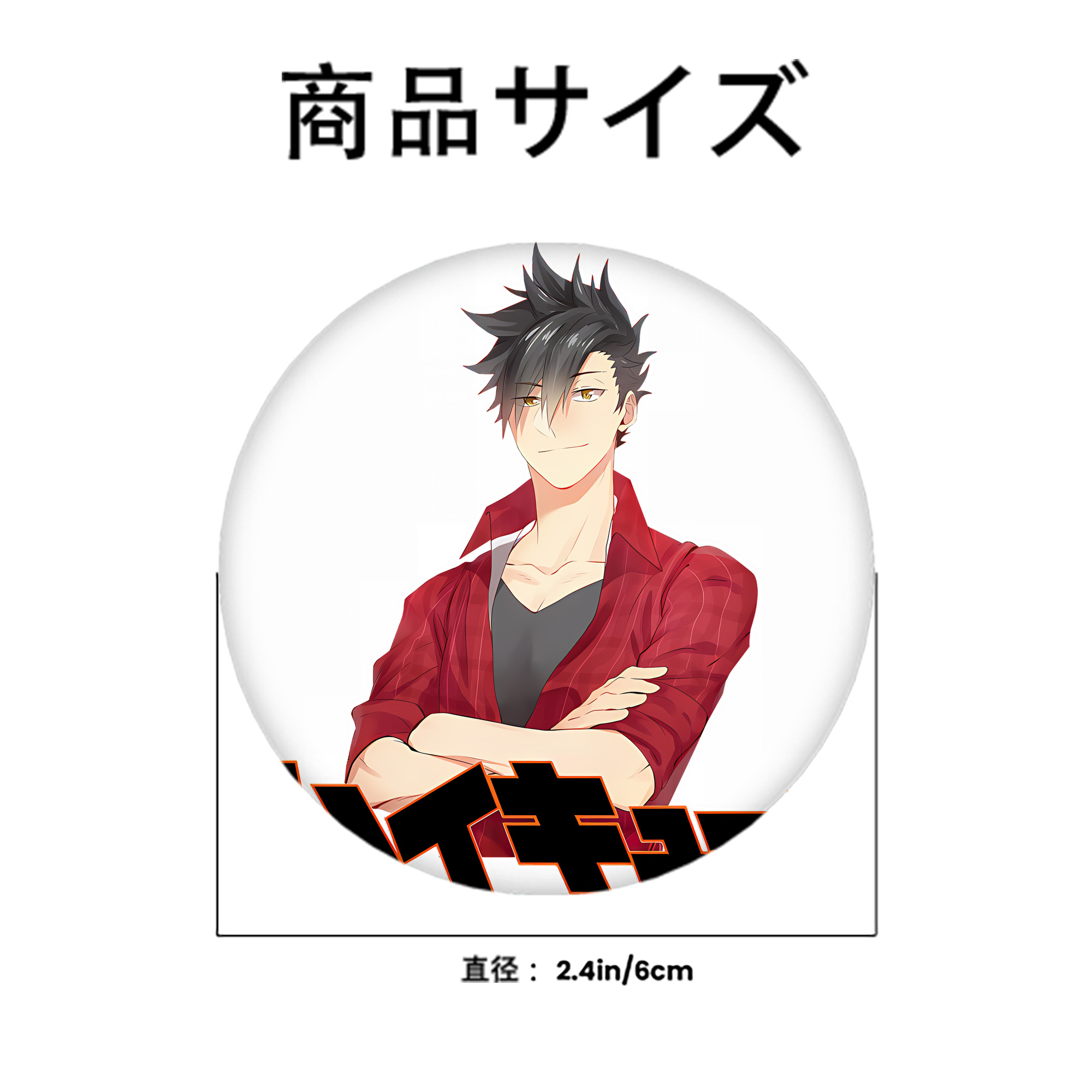 ハイキュー!! Haikyu!! 6cm 缶バッジ 複数セット