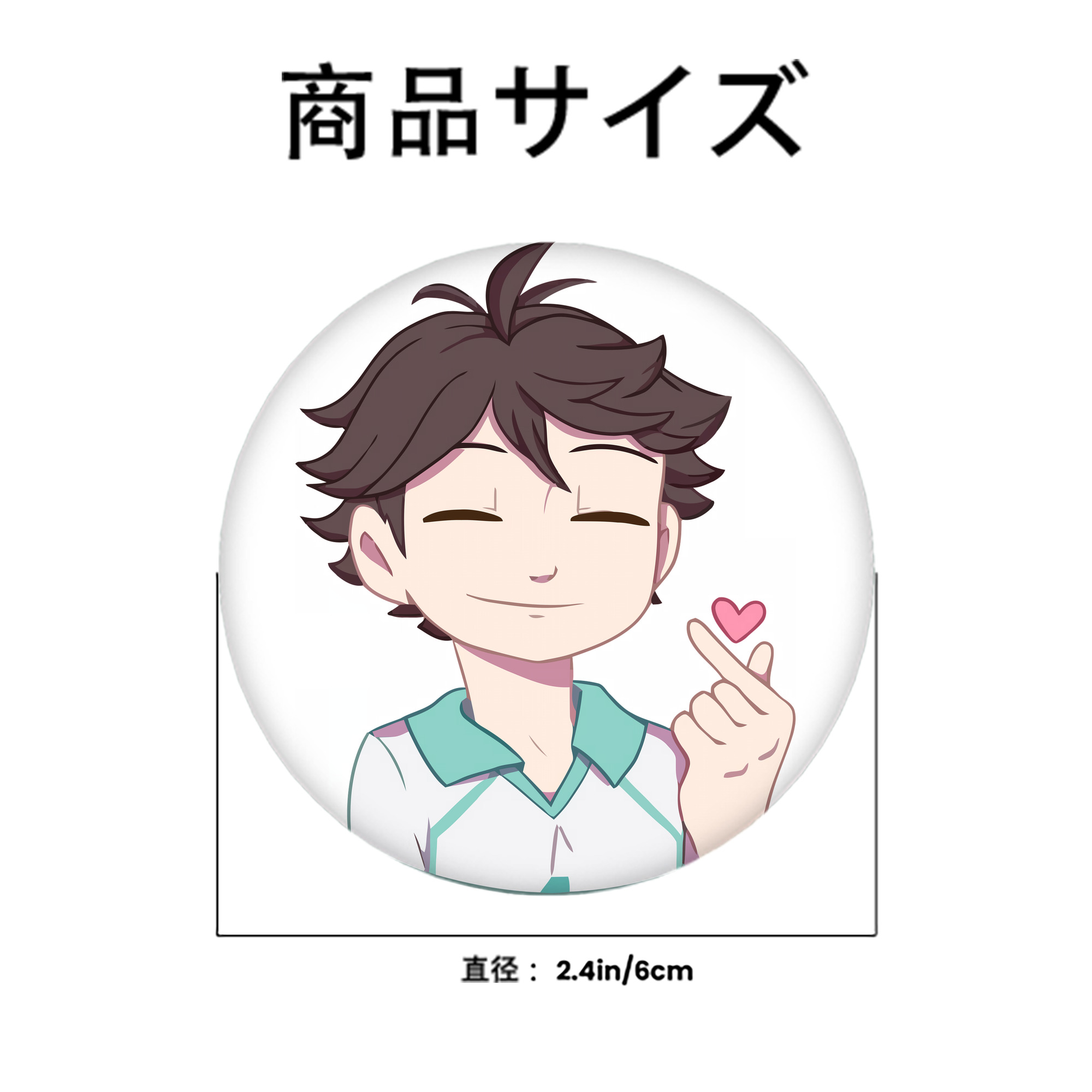 ハイキュー!! Haikyu!! 6cm 缶バッジ 複数セット