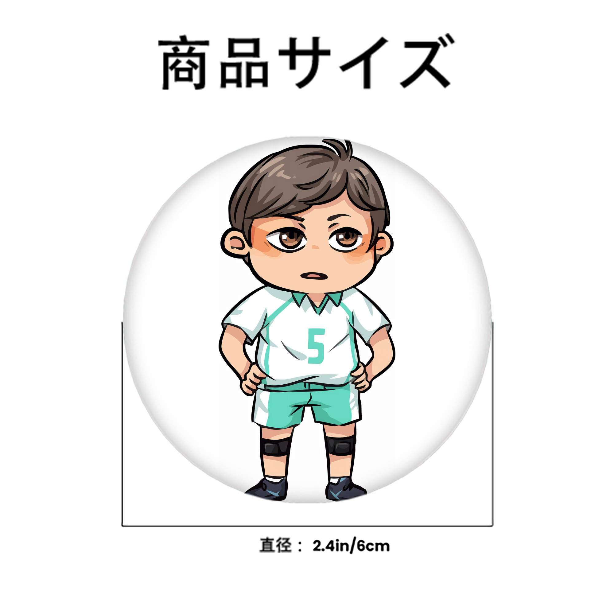 ハイキュー!! Haikyu!! 6cm 缶バッジ 複数セット