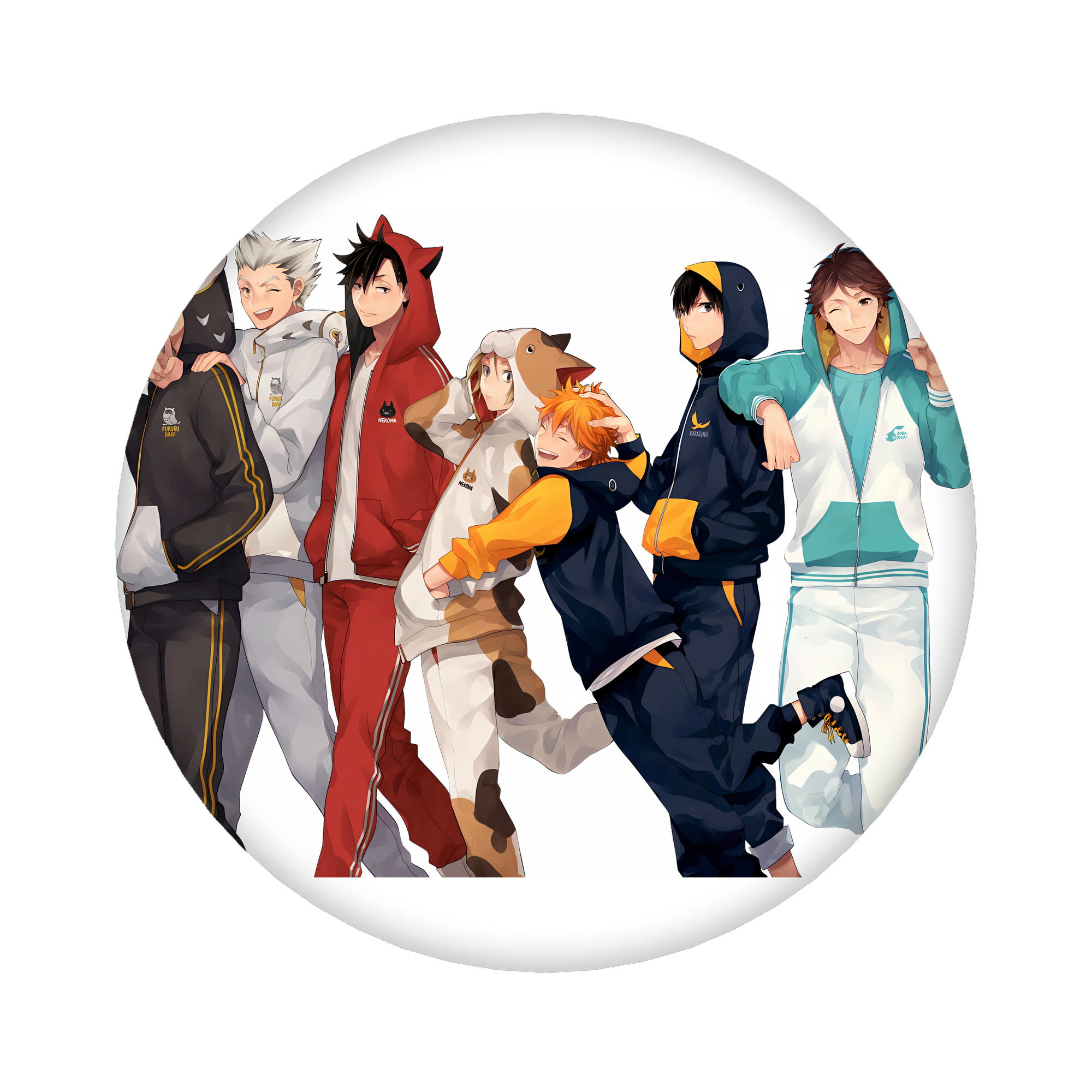 （画像用） ハイキュー!! Haikyu!! 6cm 缶バッジ 複数セット